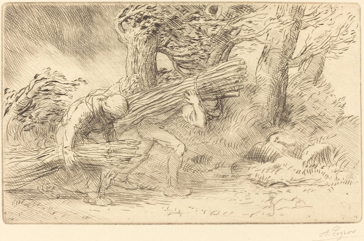 Fagotiers (Les fagottiers) tekijältä Alphonse Legros