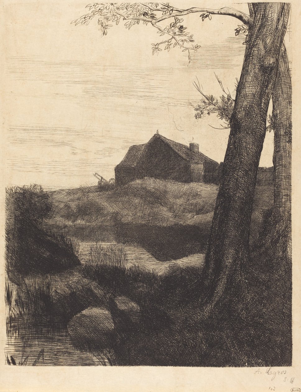 Granja amb arbre gran Granja amb arbre gran. finlandès tekijältä Alphonse Legros
