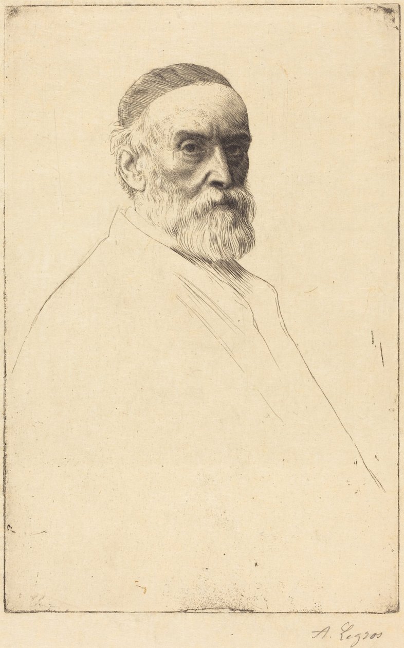 G.F. Watts, R.A. tekijältä Alphonse Legros