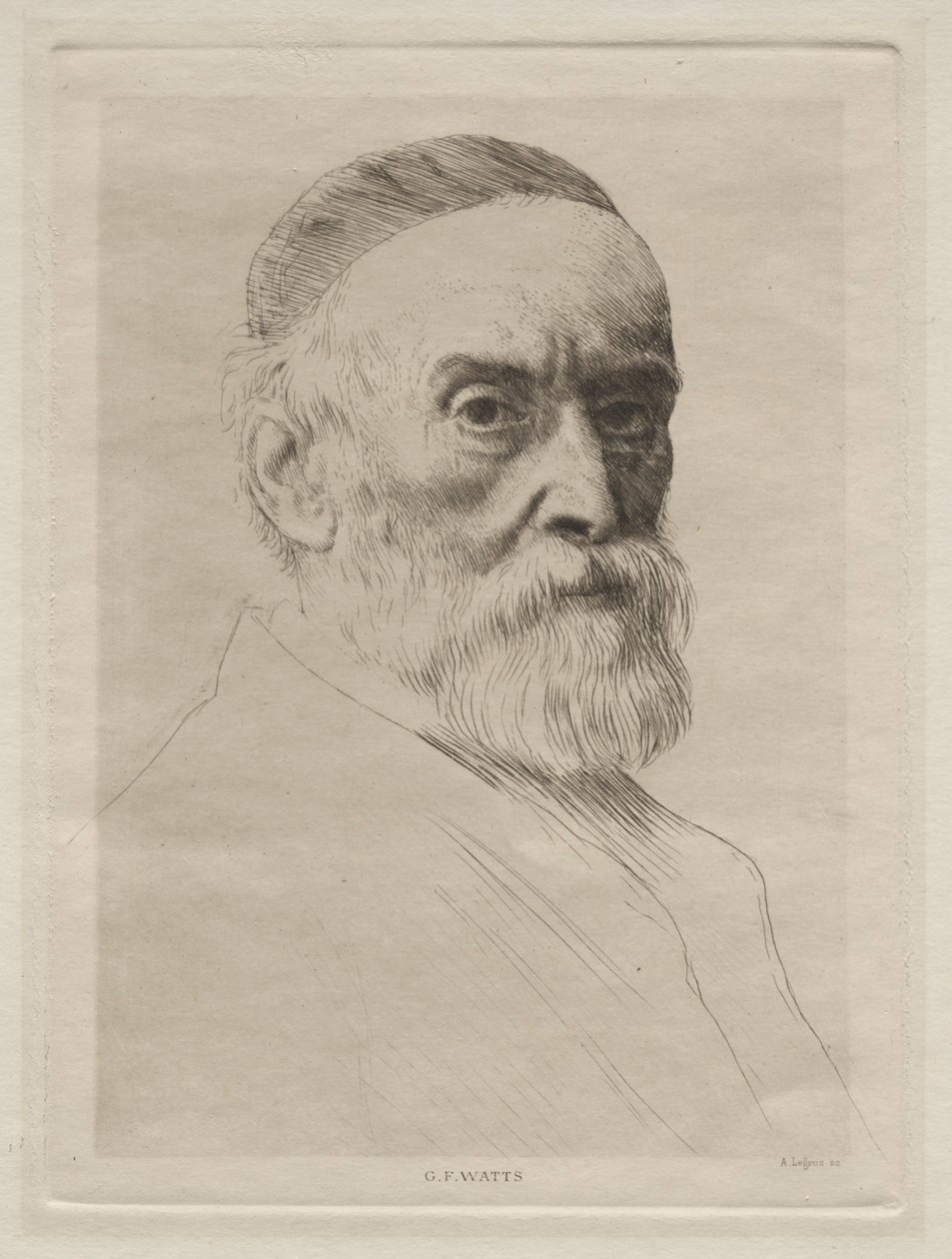 G. F. Watts. tekijältä Alphonse Legros