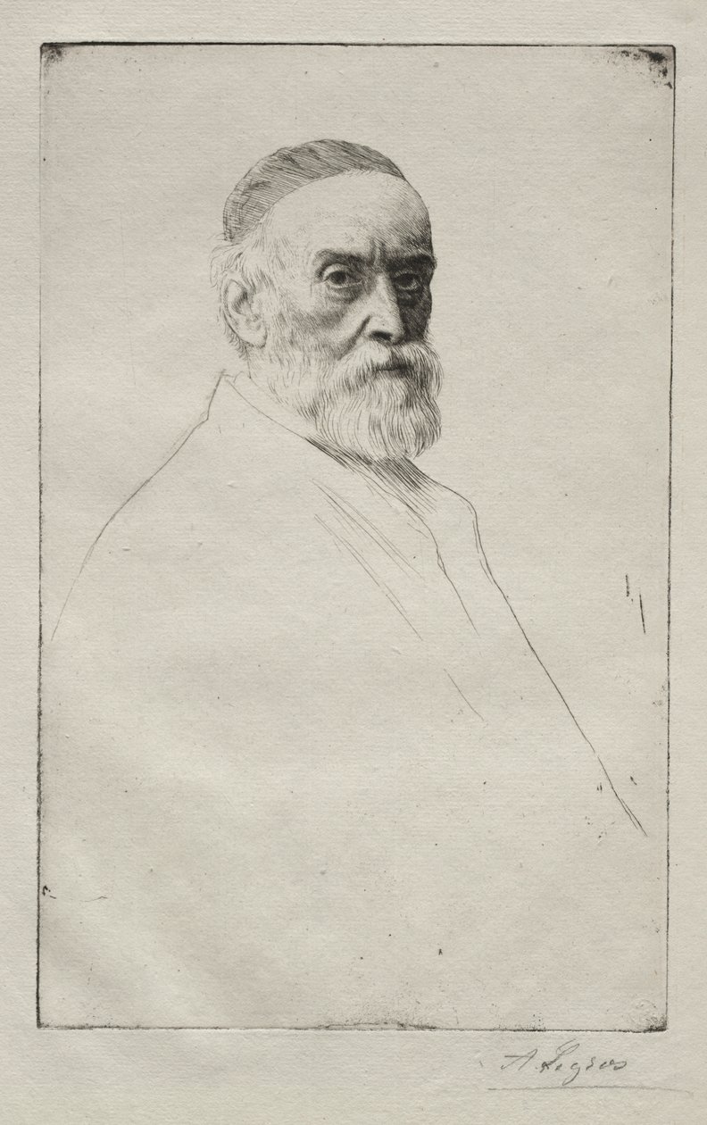 George Frederic Watts tekijältä Alphonse Legros