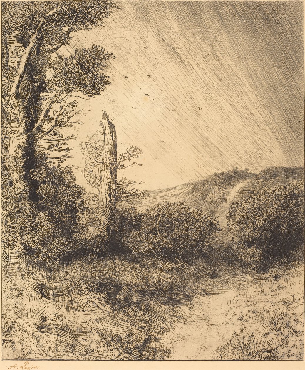 Tuulenpuuska tekijältä Alphonse Legros