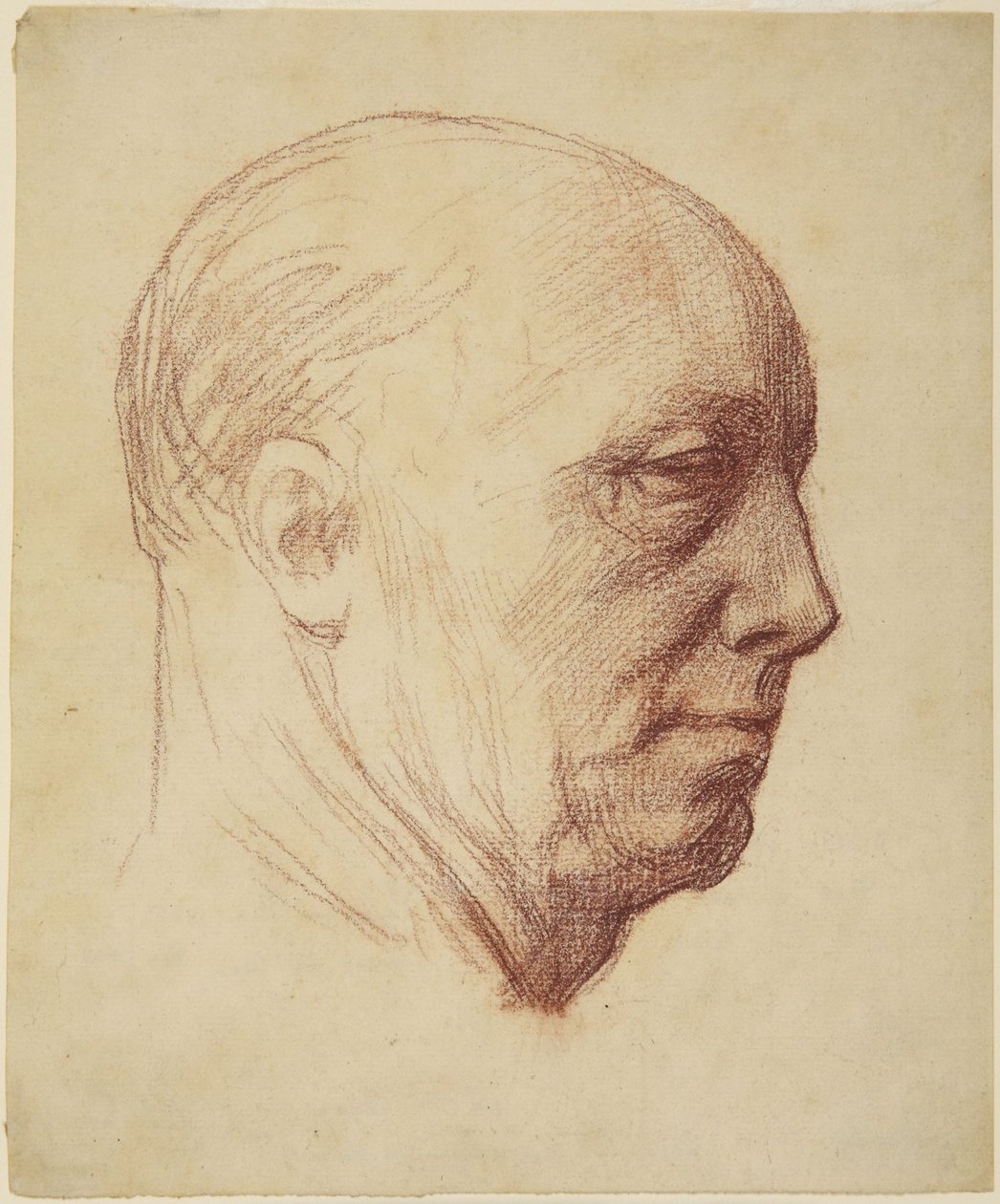 Miehen pää tekijältä Alphonse Legros