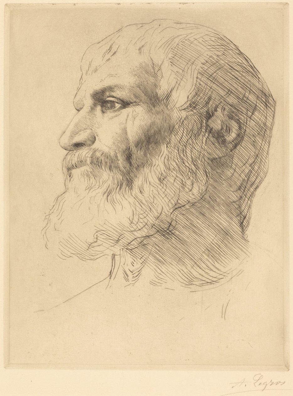 Soulioten päällikkö (Tete de Souliote) tekijältä Alphonse Legros