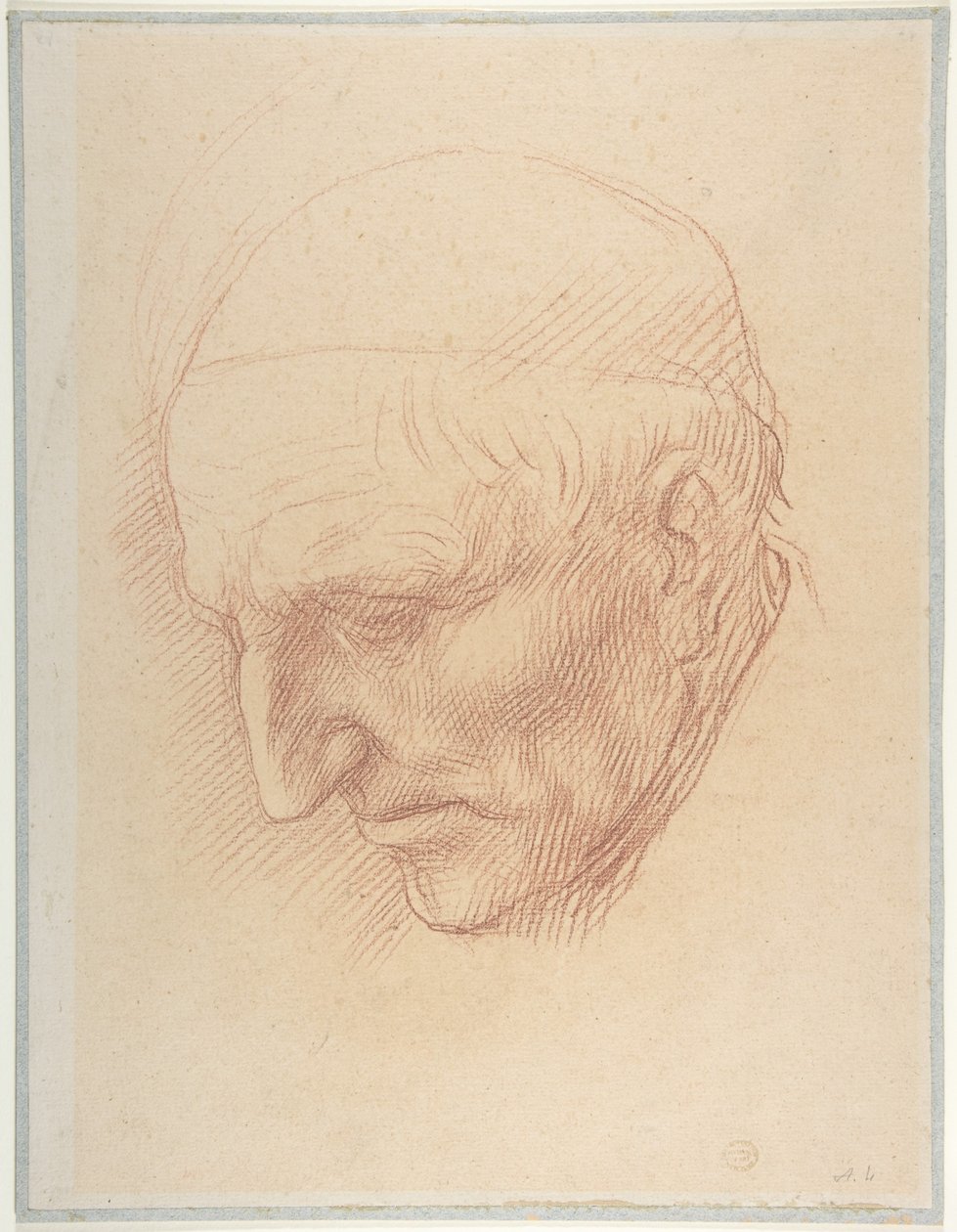 Beadlen pää tekijältä Alphonse Legros