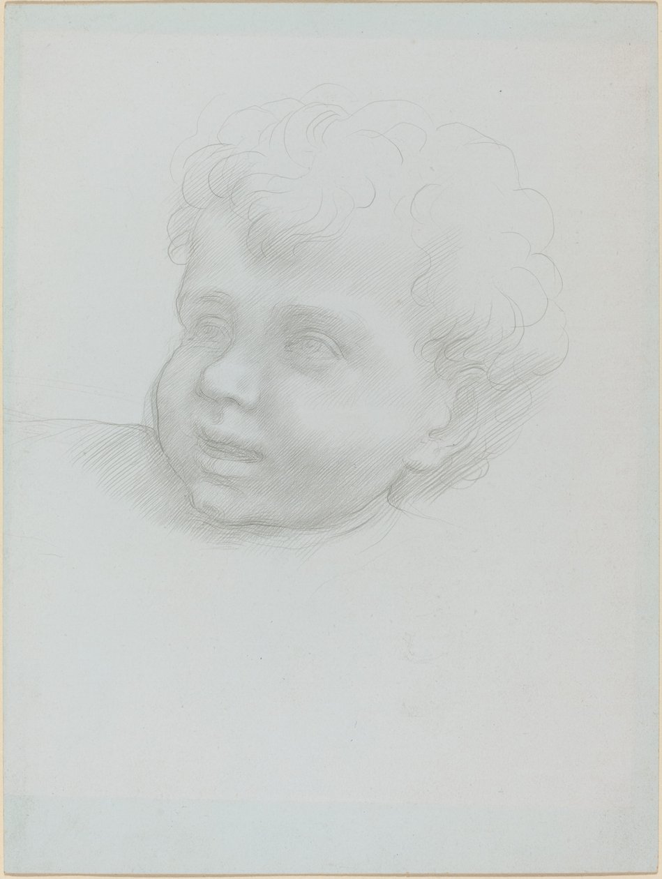 Lapsen pää. tekijältä Alphonse Legros