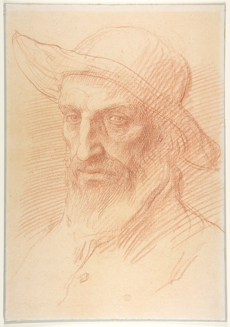 Metsänvartijan pää tekijältä Alphonse Legros