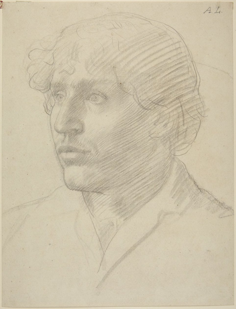 Miehen pää tekijältä Alphonse Legros