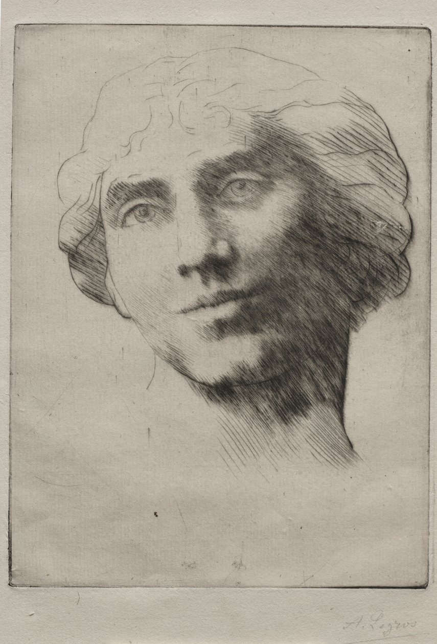 Nuoren naisen johtaja tekijältä Alphonse Legros