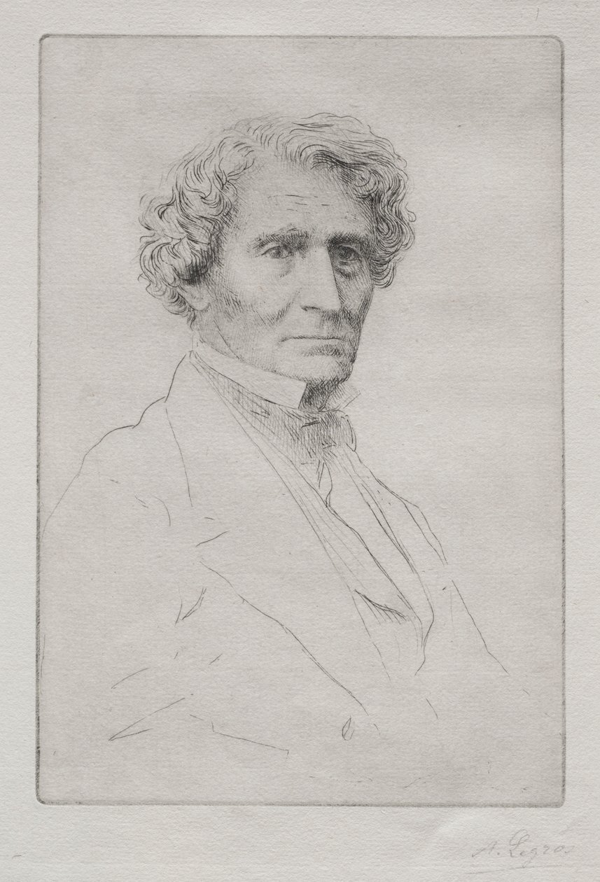 Hector Berlioz. tekijältä Alphonse Legros