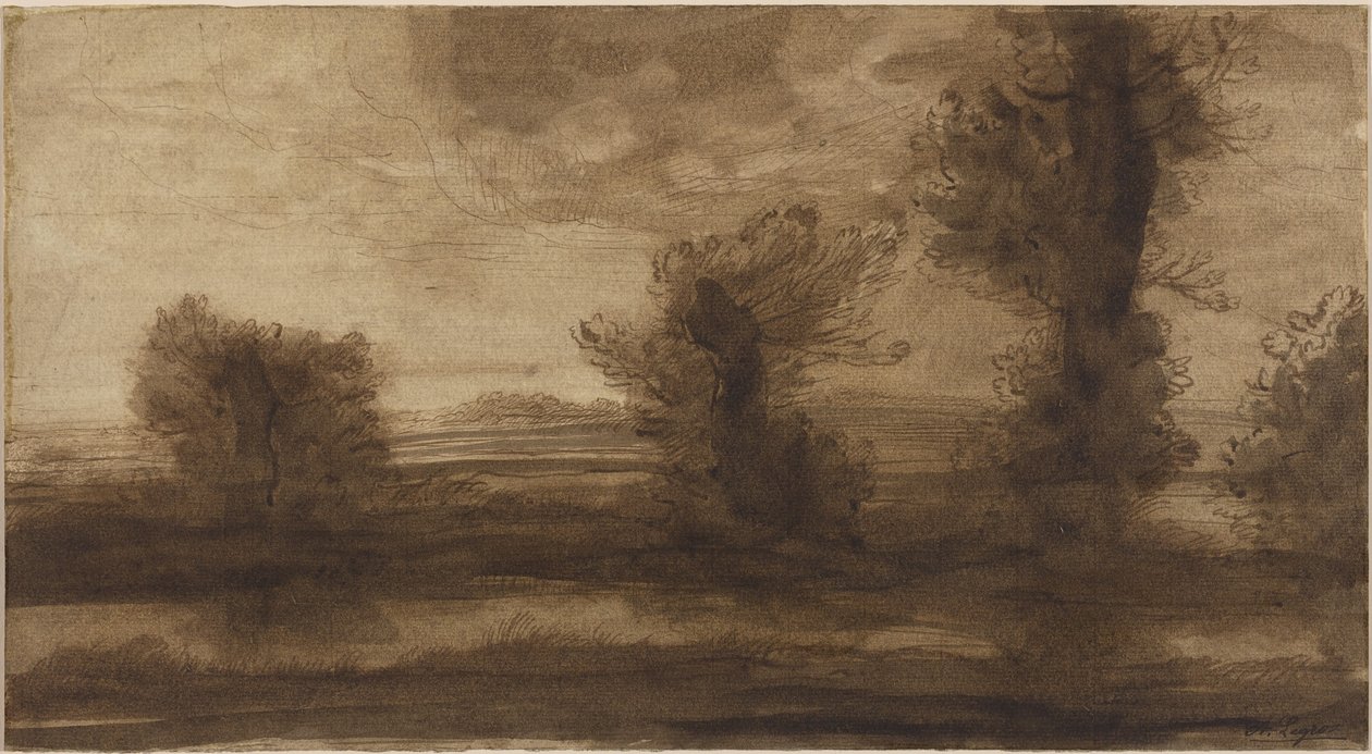 Suoalueella tekijältä Alphonse Legros