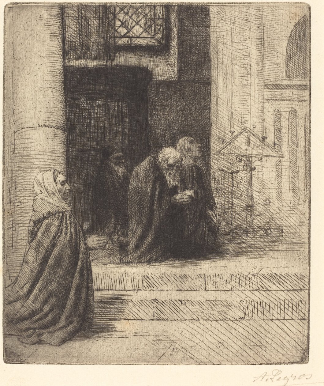 Kirkon sisätilat (Interieur d