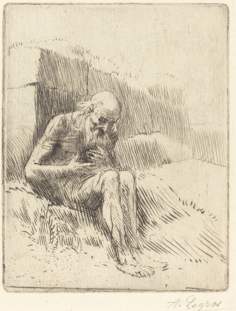 Työ, 2. levy tekijältä Alphonse Legros