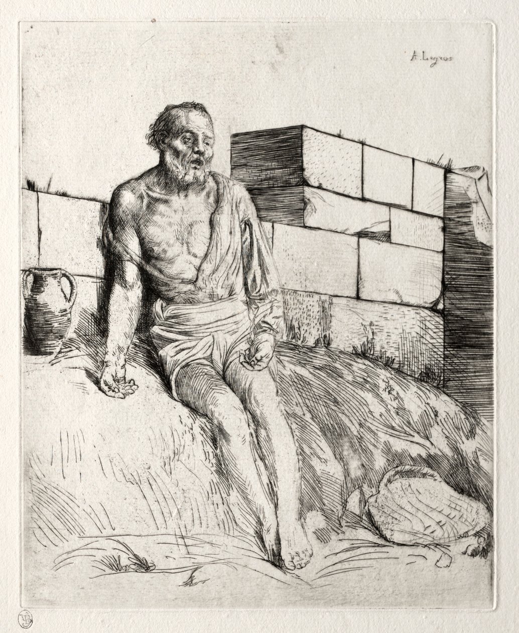 Työ ensimmäinen levy. tekijältä Alphonse Legros