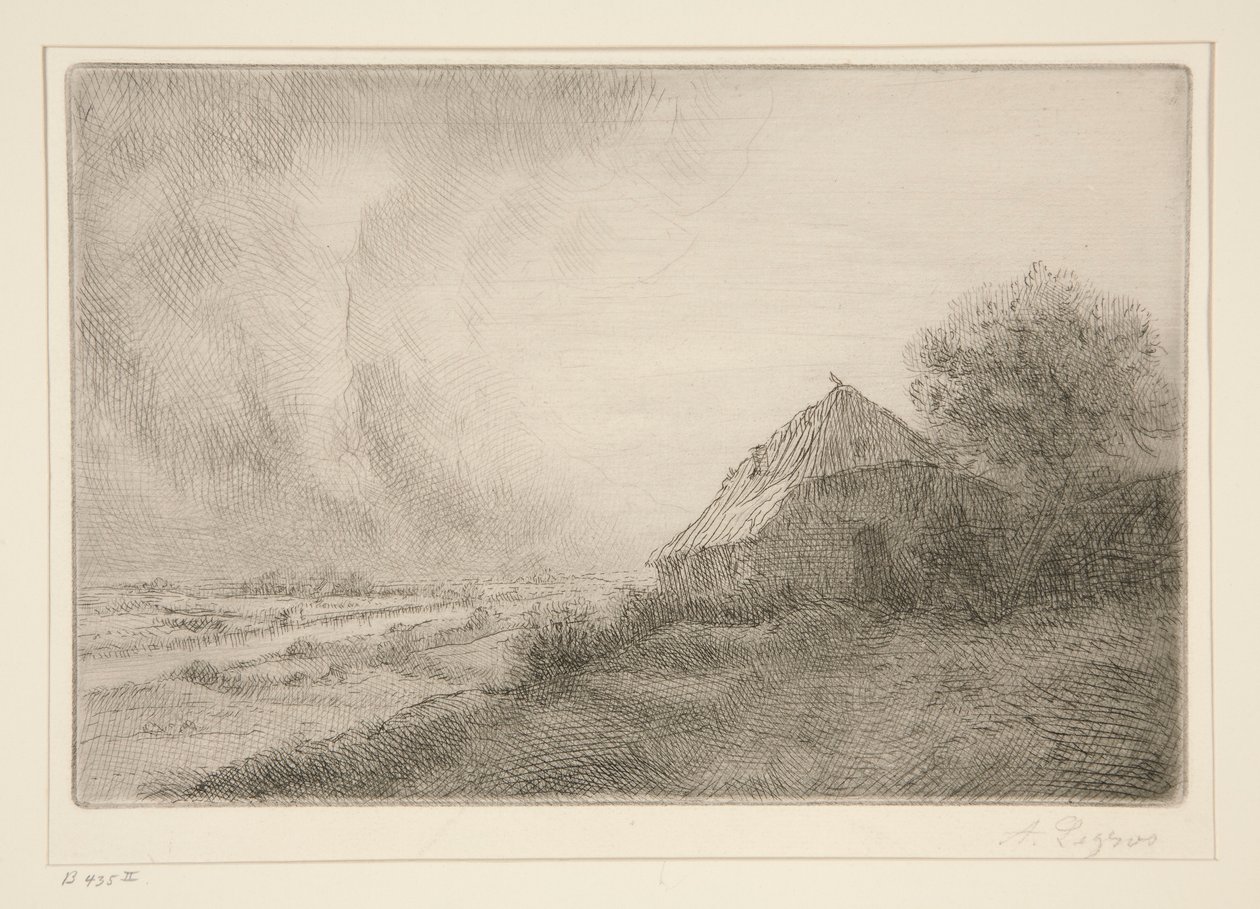 Hut on the Hill tekijältä Alphonse Legros