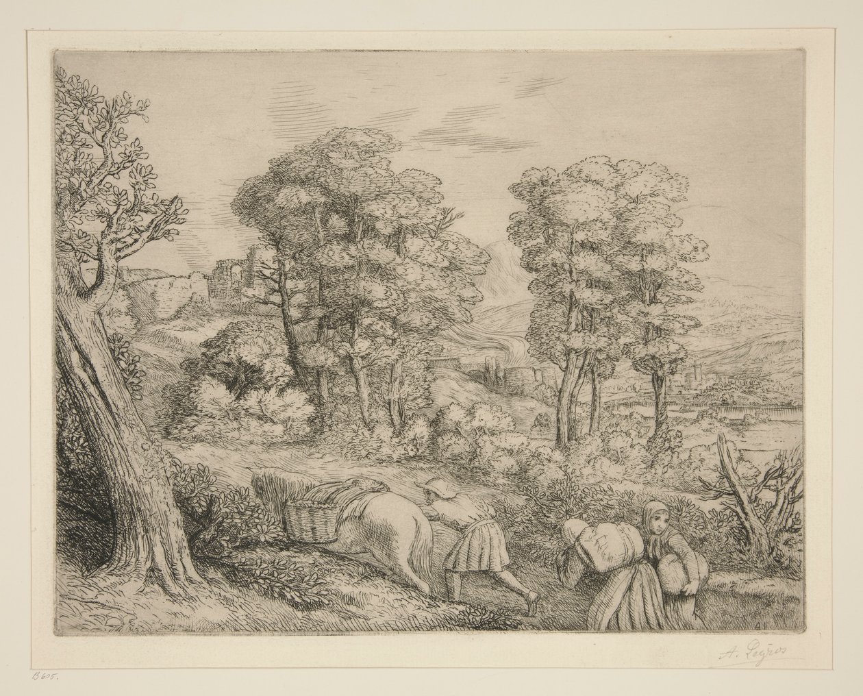 Paluu maatilalle tekijältä Alphonse Legros