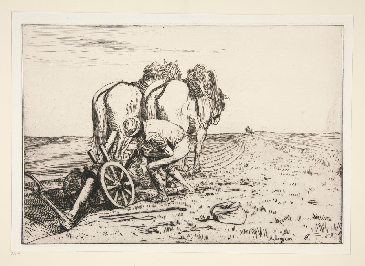 La charrue (Aura) tekijältä Alphonse Legros