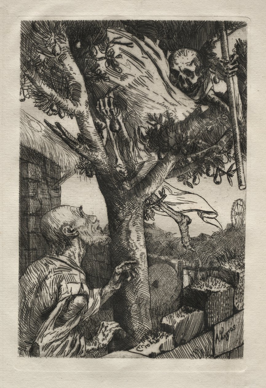 kuolema päärynäpuussa tekijältä Alphonse Legros