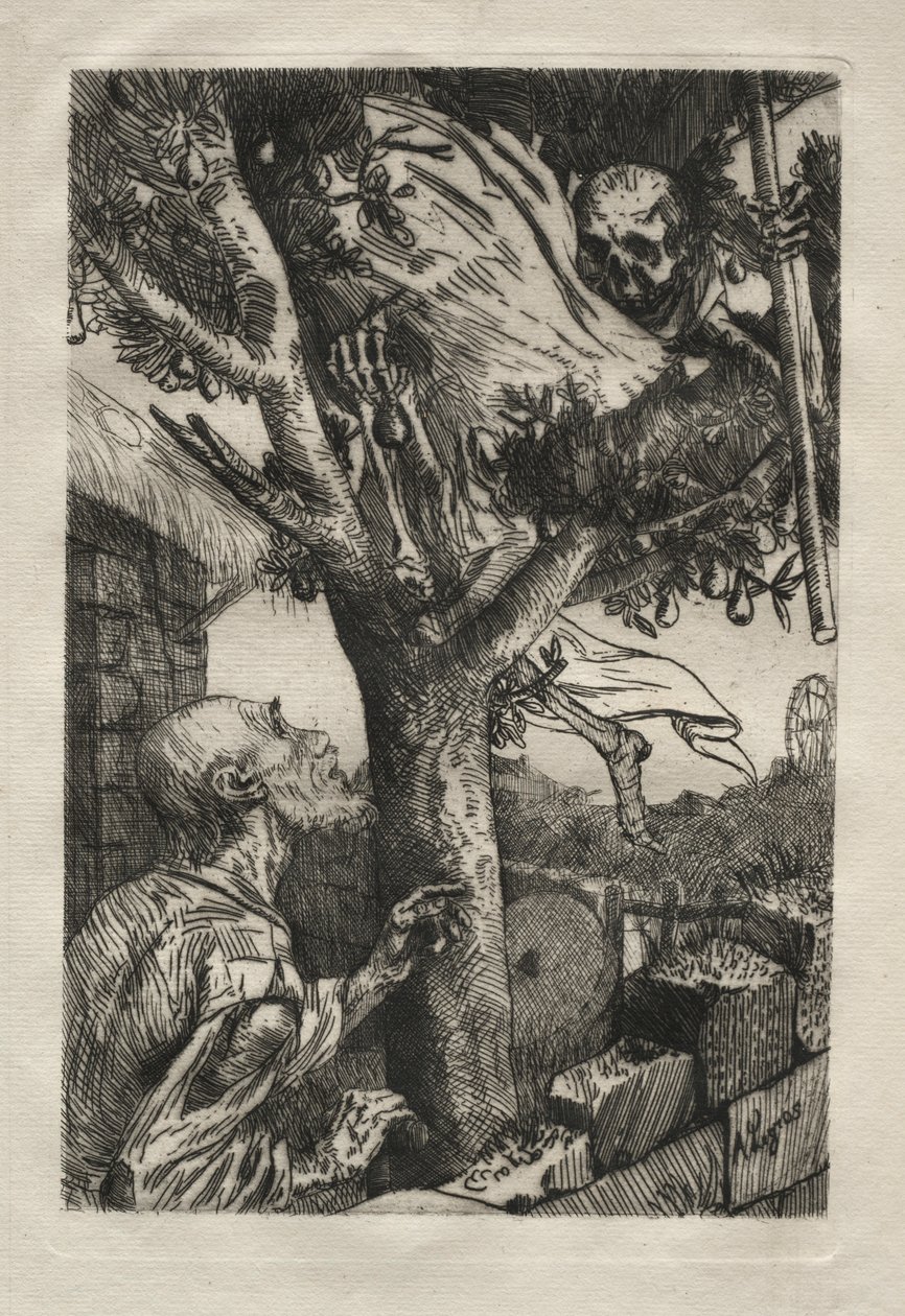 Kuolema päärynäpuussa. tekijältä Alphonse Legros