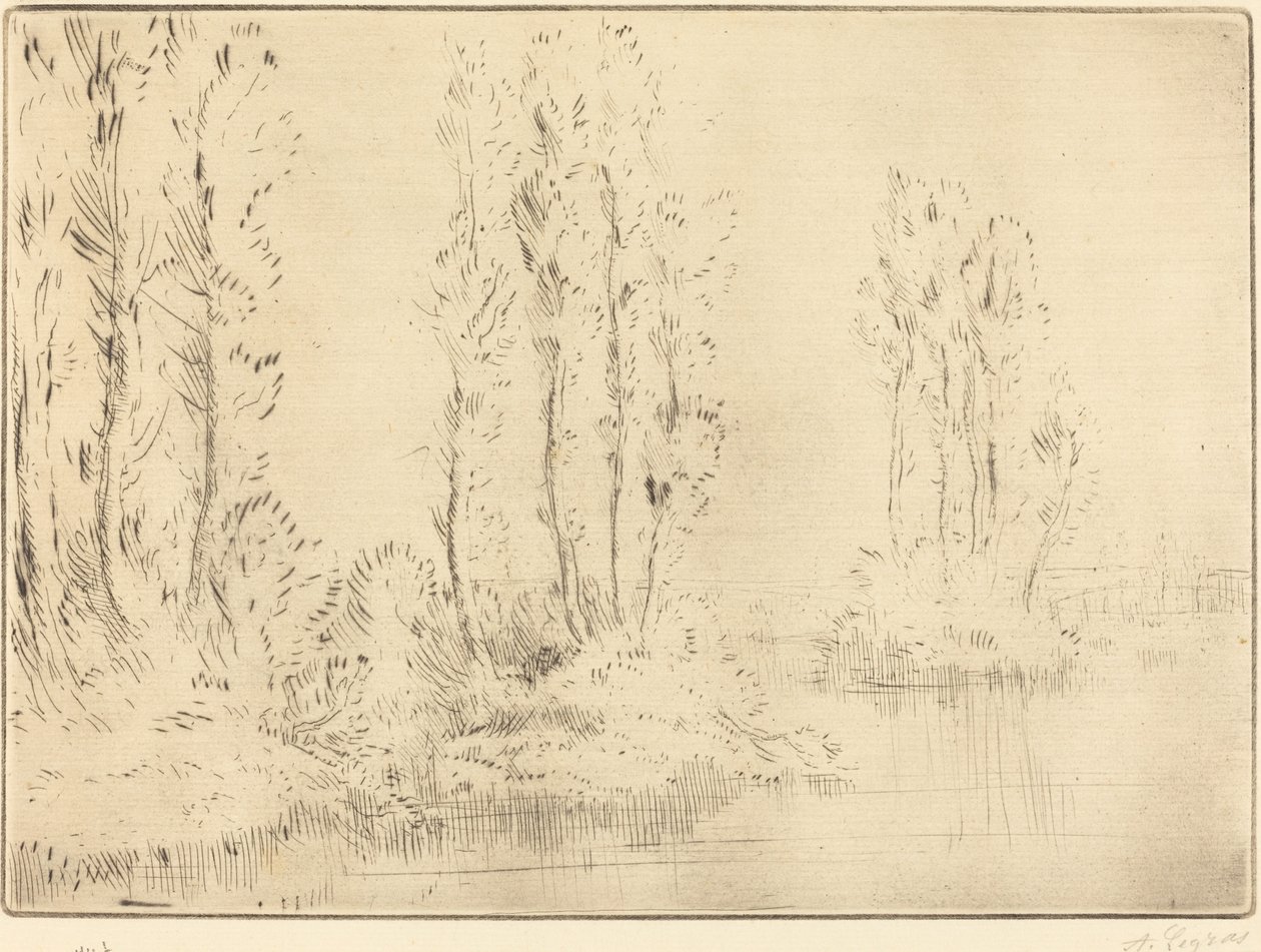 Maisema tekijältä Alphonse Legros