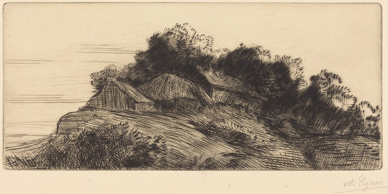 Maisema tekijältä Alphonse Legros
