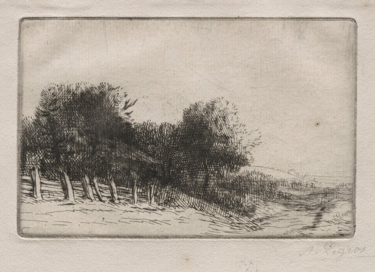 Maisema Maisema. tekijältä Alphonse Legros