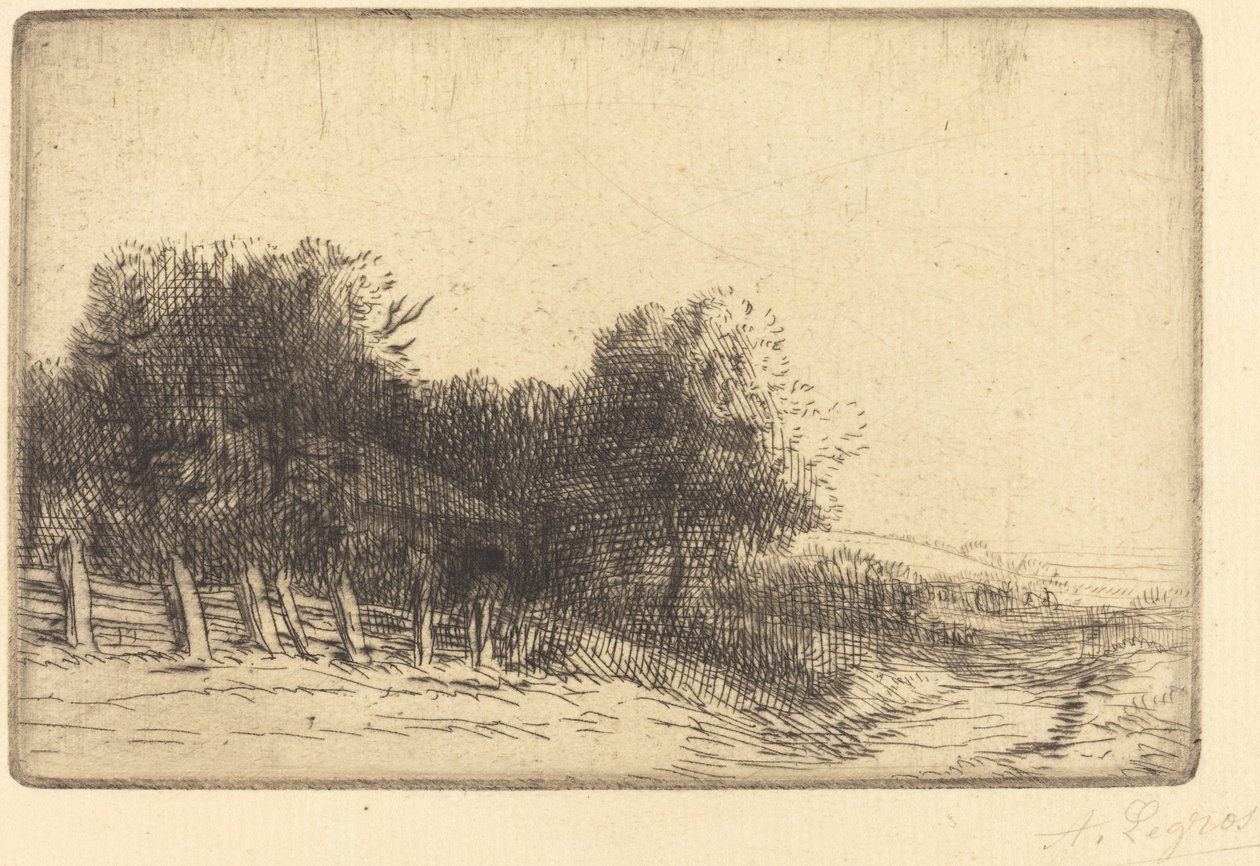 Maisema Maisema. tekijältä Alphonse Legros