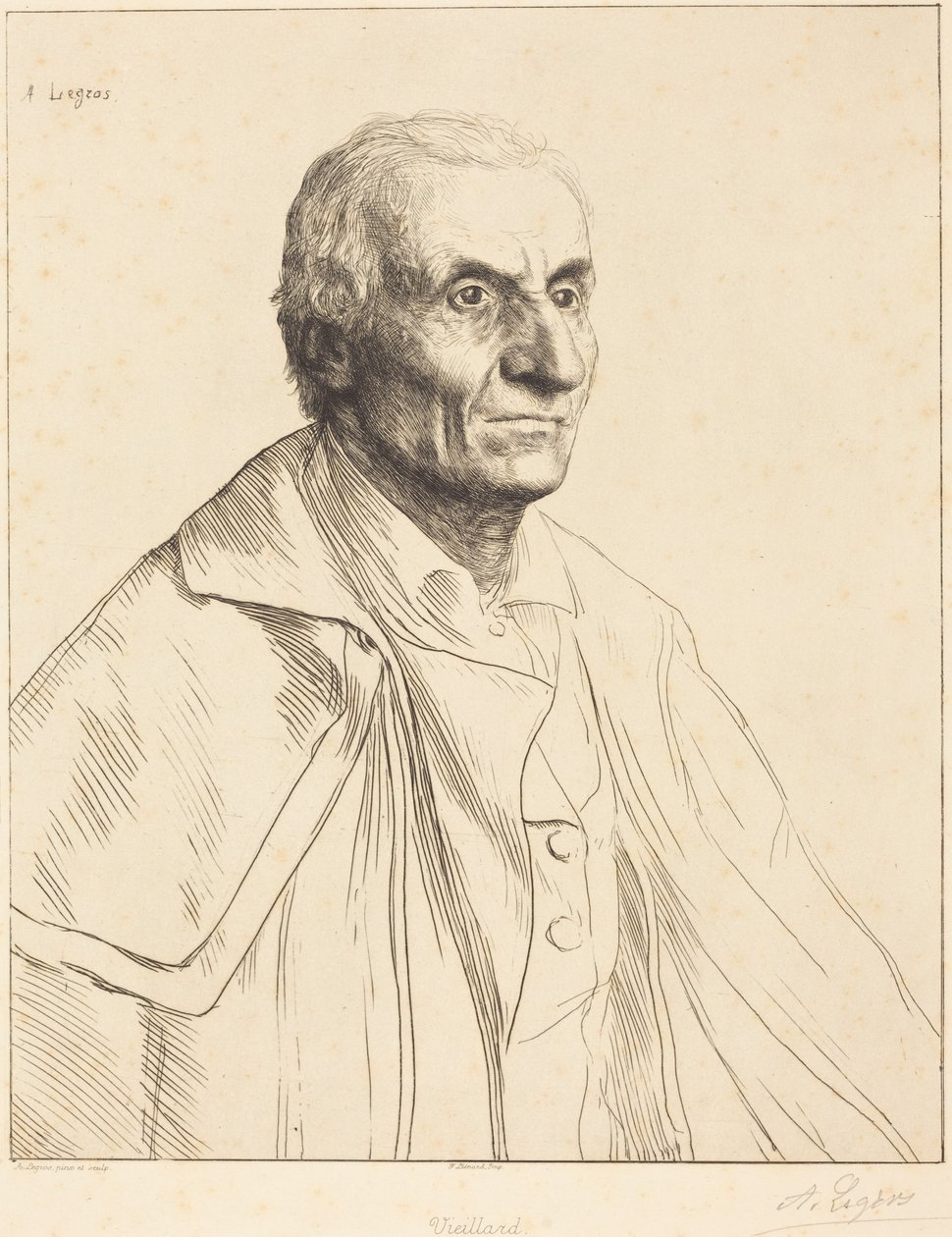 Large Spaniard (Suuri espanjalainen) tekijältä Alphonse Legros
