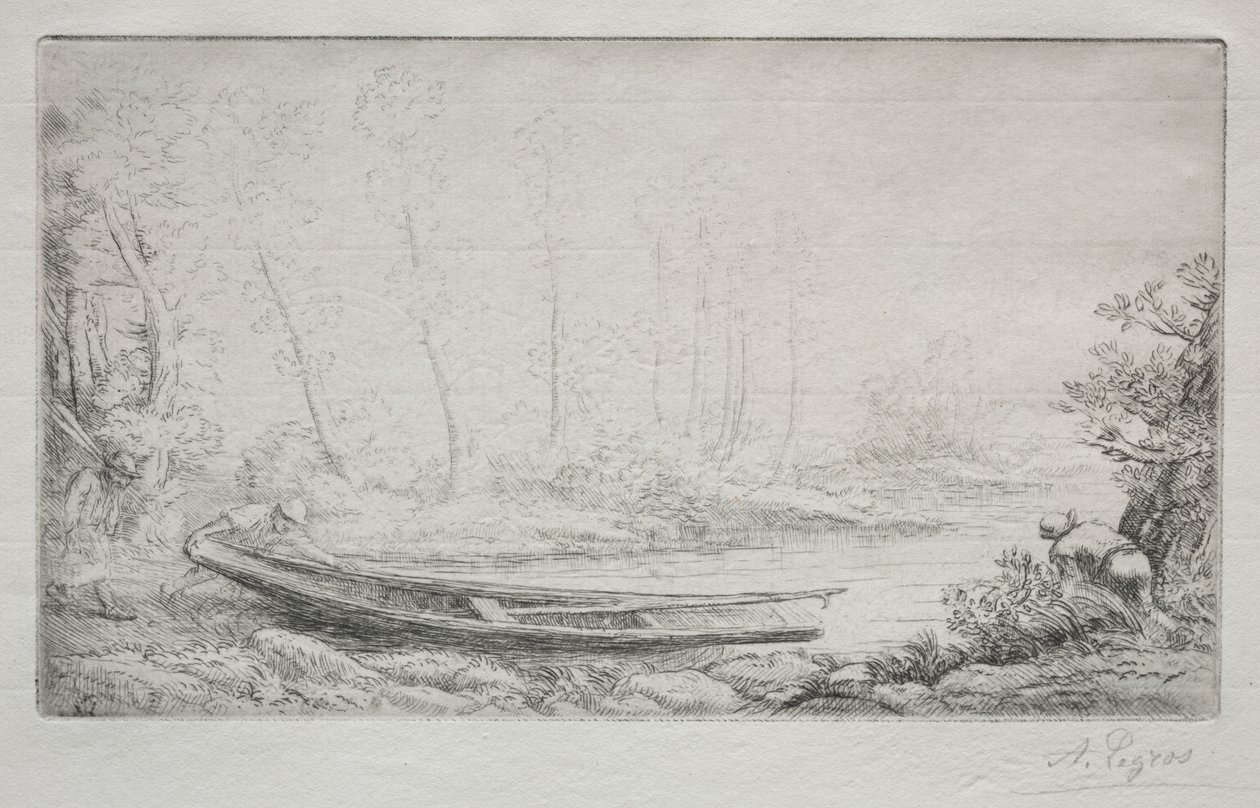 Lähtö kalalle, sumussa tekijältä Alphonse Legros
