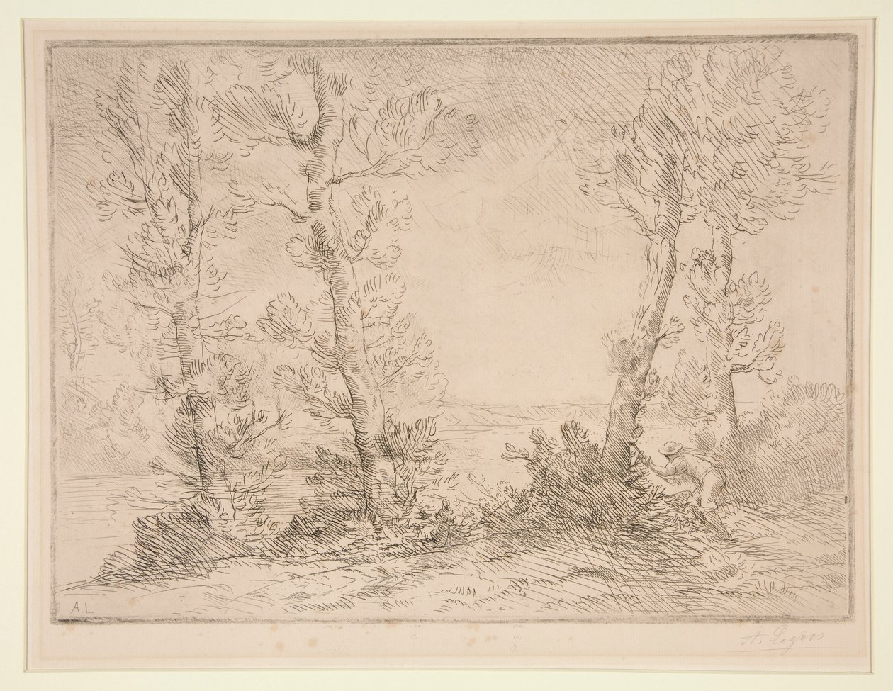 Lohen kalastaja tekijältä Alphonse Legros