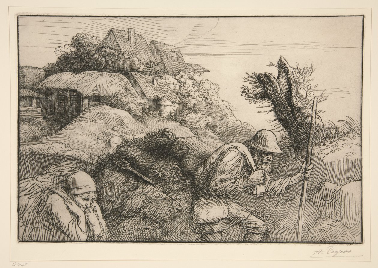 Paluu metsästä tekijältä Alphonse Legros