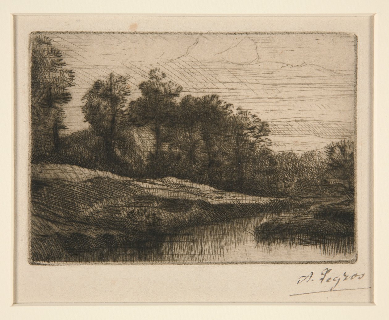 Ilta (auringonlasku) tekijältä Alphonse Legros