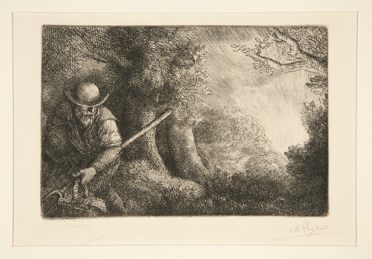 Puutarhuri tekijältä Alphonse Legros