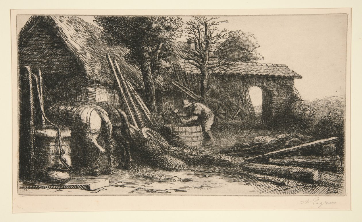 Tynnyrintekijä (The Cooper) tekijältä Alphonse Legros