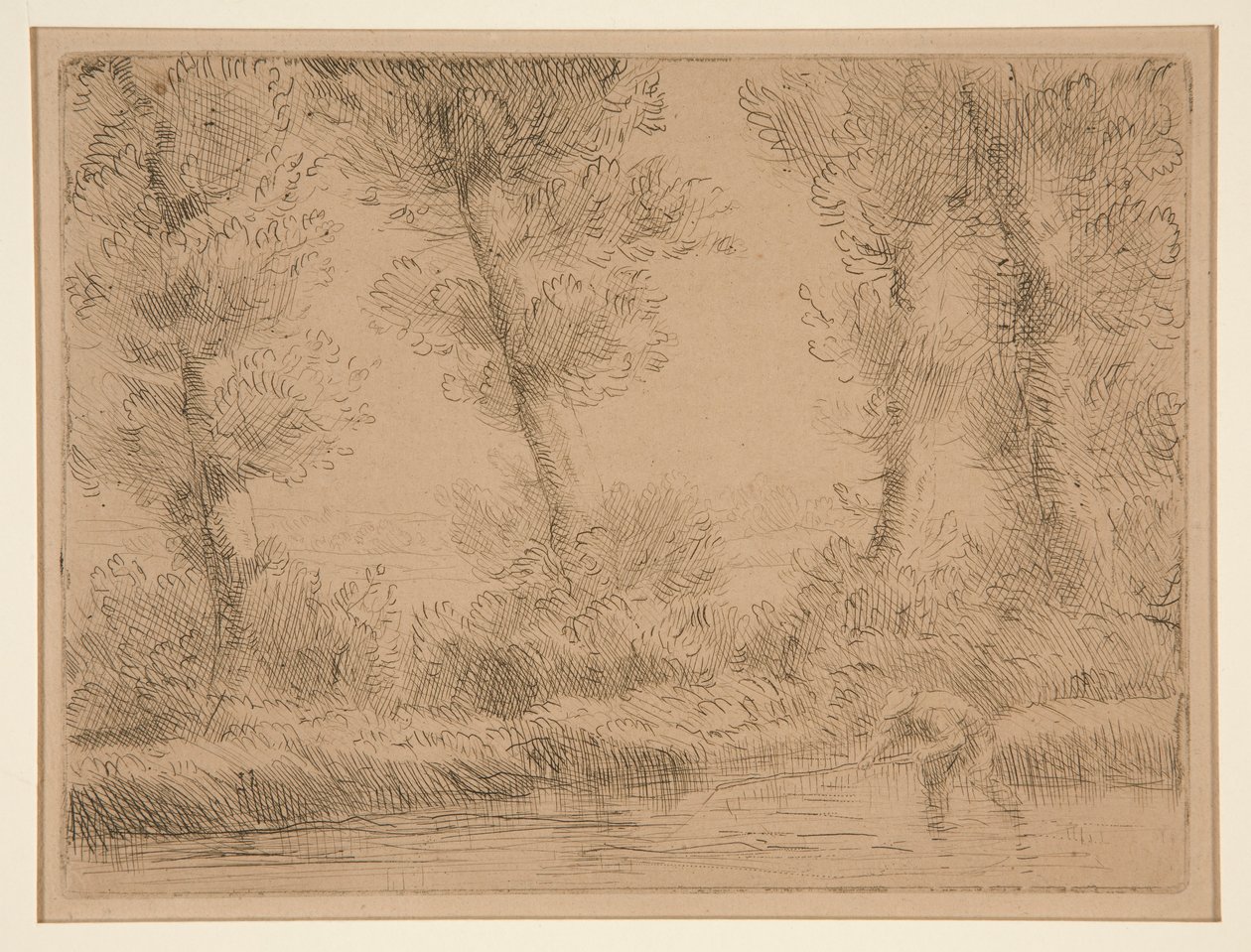 Les Bords de la Liane (Lianen rannat) tekijältä Alphonse Legros