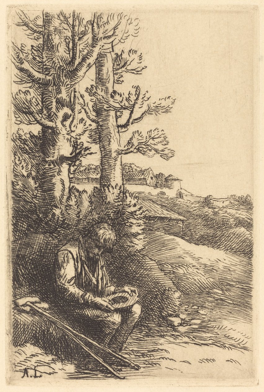 Pikku kerjäläinen Pieni kerjäläinen. tekijältä Alphonse Legros