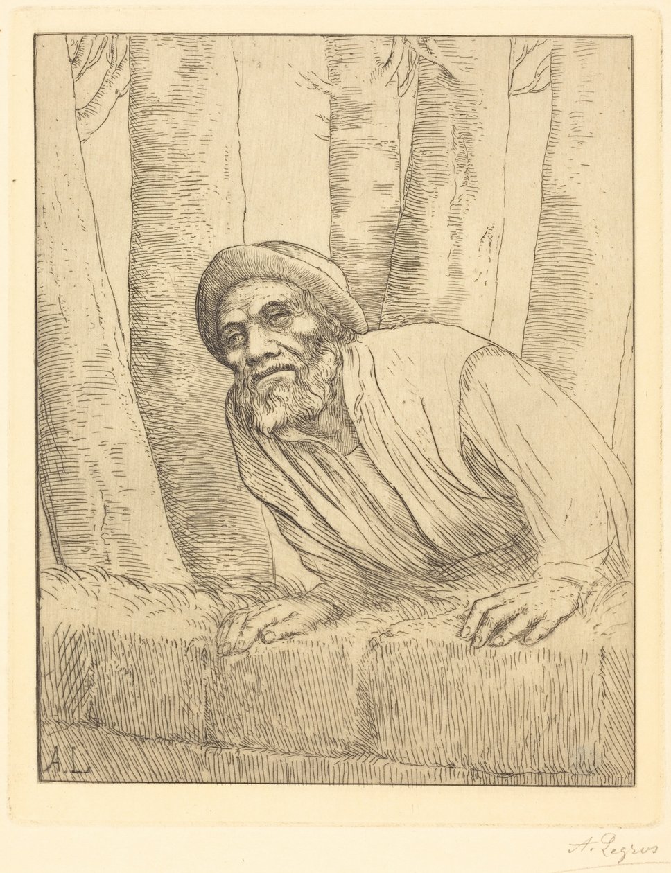 Mies kiipeää seinää (Kiipeily) tekijältä Alphonse Legros