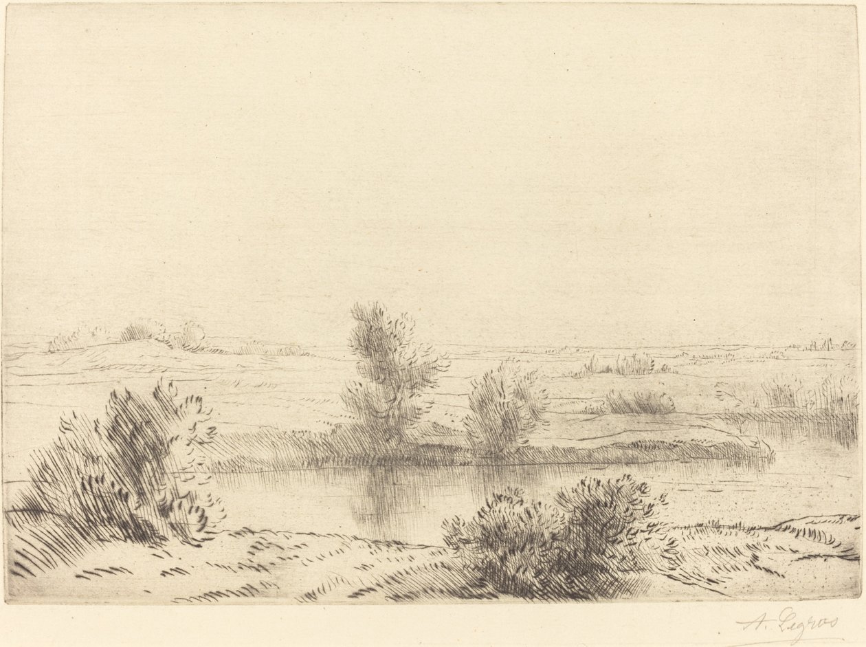 Marsh tekijältä Alphonse Legros