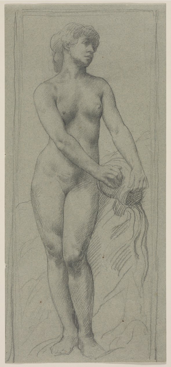 Alaston nainen. tekijältä Alphonse Legros