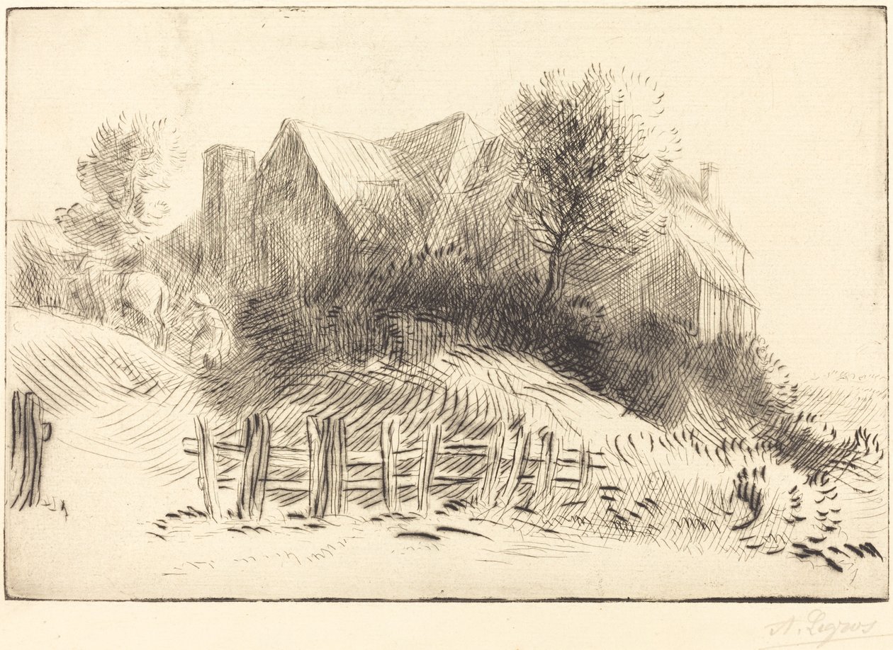 Old Inn Vanha majatalo. tekijältä Alphonse Legros