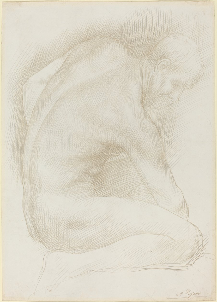 Vanha mies tekijältä Alphonse Legros