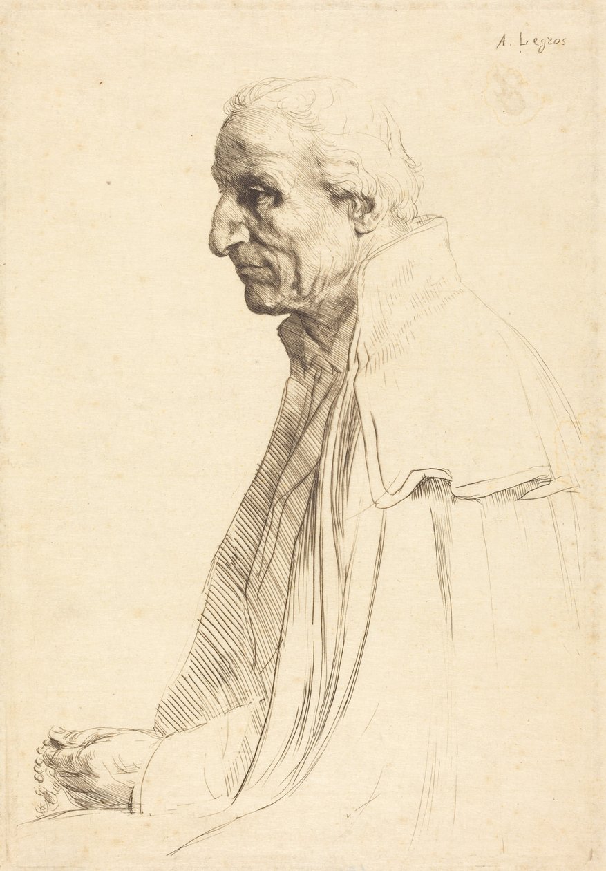 Vanha espanjalainen tekijältä Alphonse Legros
