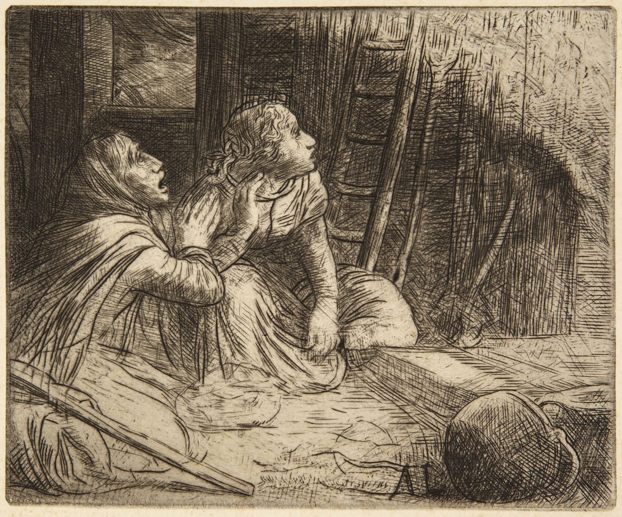 Palon uhri/Polttouhri tekijältä Alphonse Legros