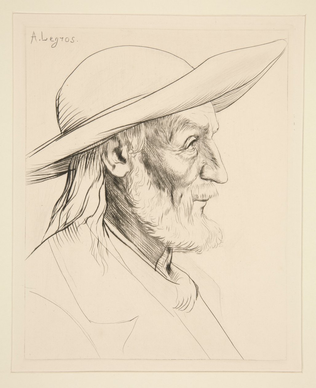 Breton talonpoika tekijältä Alphonse Legros