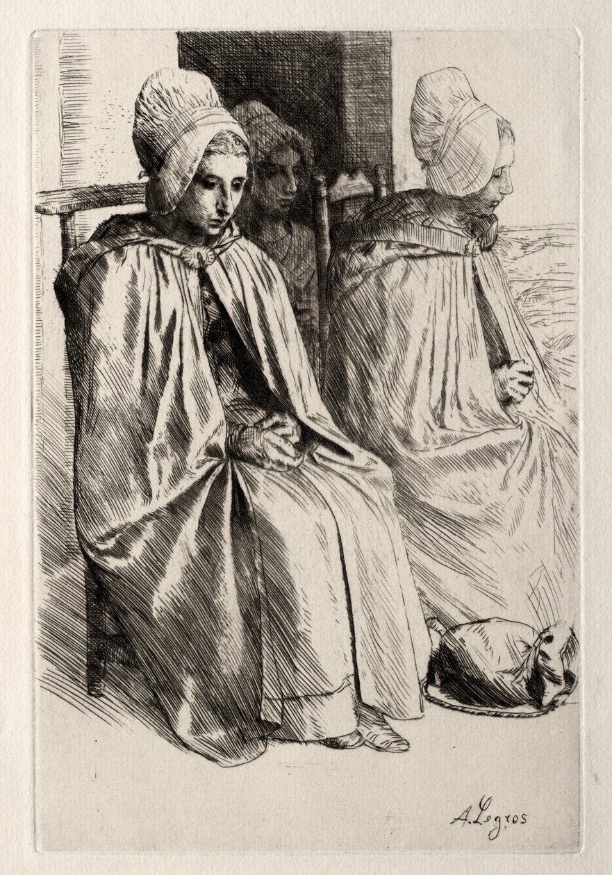 Talonpoikanainen Boulognen naapurustossa tekijältä Alphonse Legros