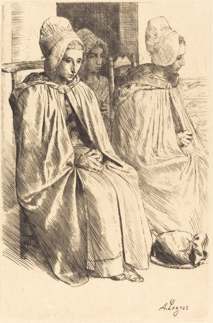 Boulognen talonpojat Talonpojat Boulognen ympäriltä. tekijältä Alphonse Legros