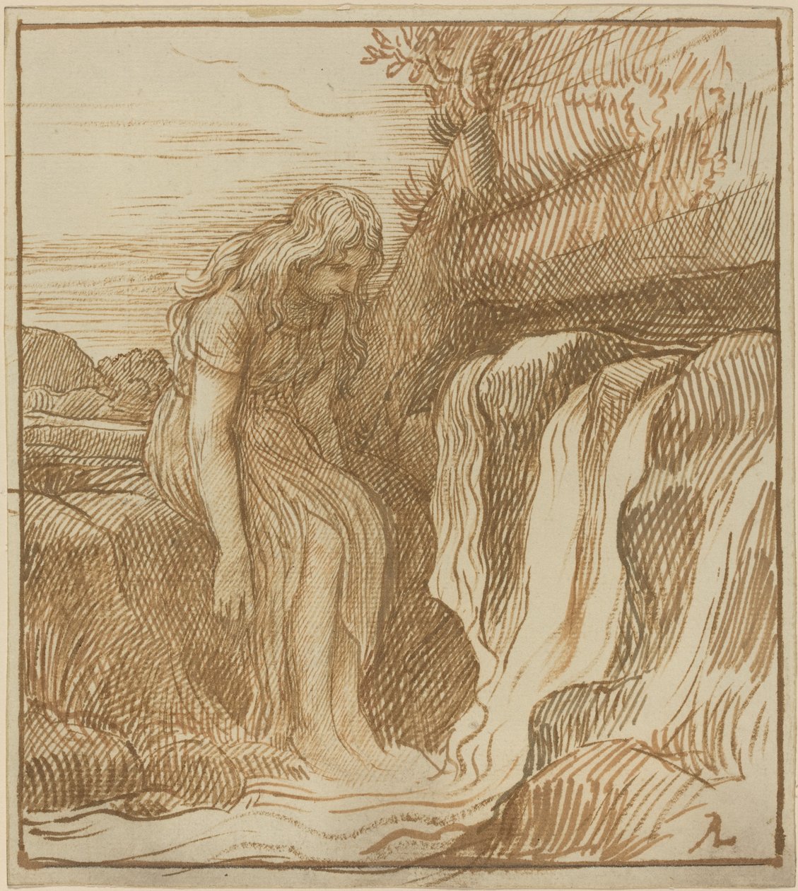 Talonpoika lähteellä tekijältä Alphonse Legros