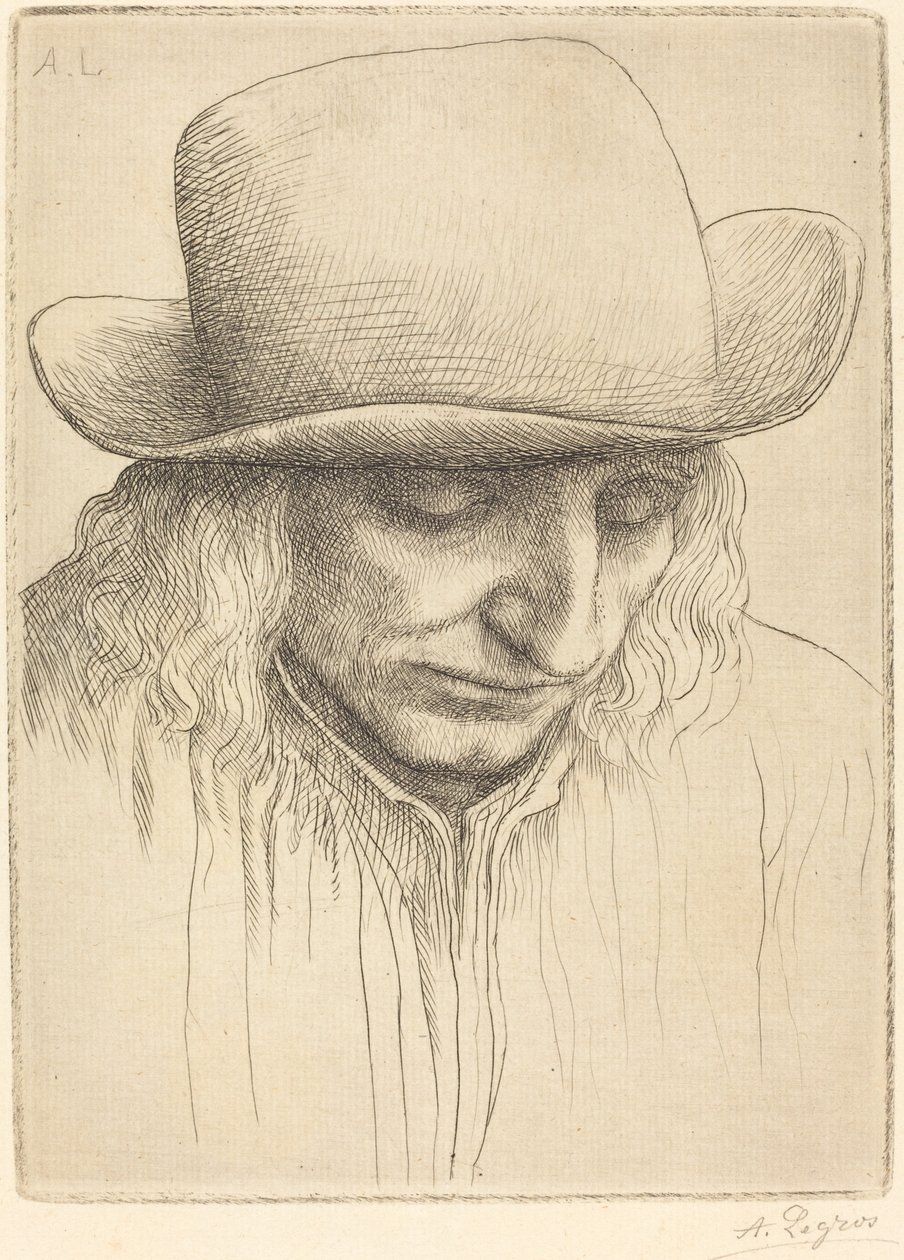 Talonpoika pyöreässä hatussa tekijältä Alphonse Legros
