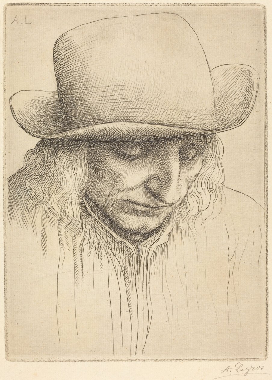 Talonpoika pyöreässä hatussa tekijältä Alphonse Legros