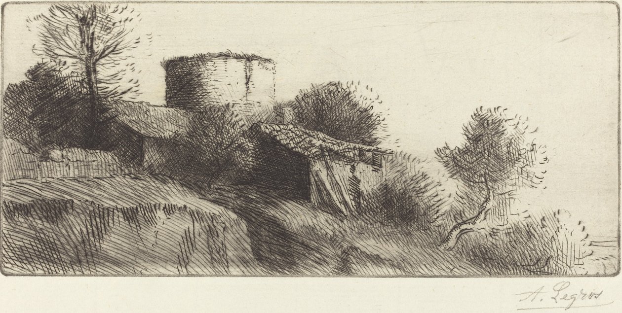 Kyyhkynen torni tekijältä Alphonse Legros